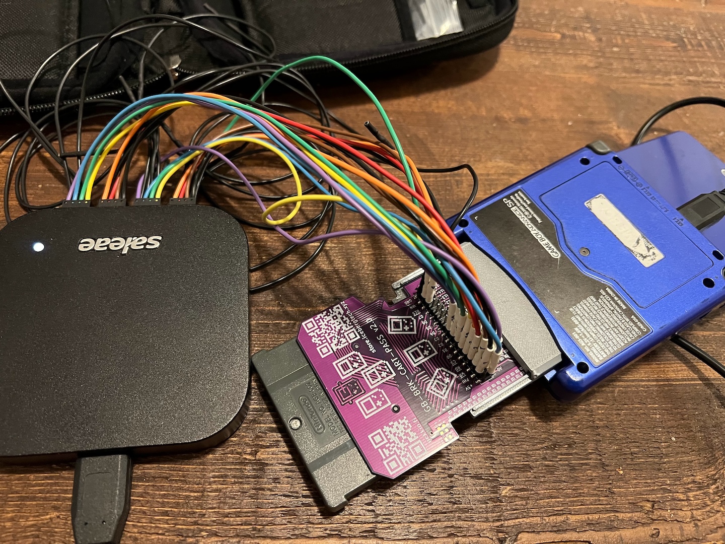 Cartridge bus analysis setup